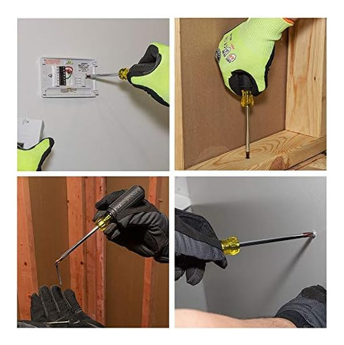 Klein Tools Juego De Destornilladores Con Magnetizador Para