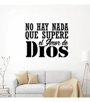 Comprar Vinilos Decorativos Frase No Hay Nada Que Supere El Amor 