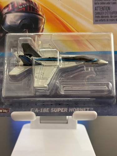 Hot Wheels Premium Top Gun Maverick F18 Avion Gris Oscuro