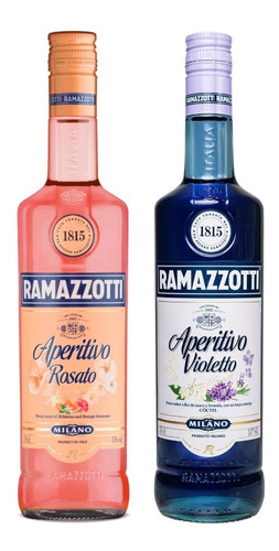 Pack 2x Ramazzotti Violetto Rosato Aperitivo Italiano 700cc