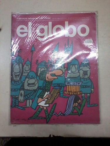 Revista El Globo N 7 Comic Historieta Ciudad De La Plata