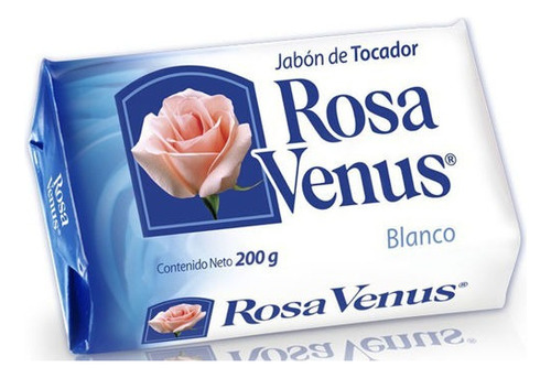 Jabon Rosa Venus Blanco 100 Grs