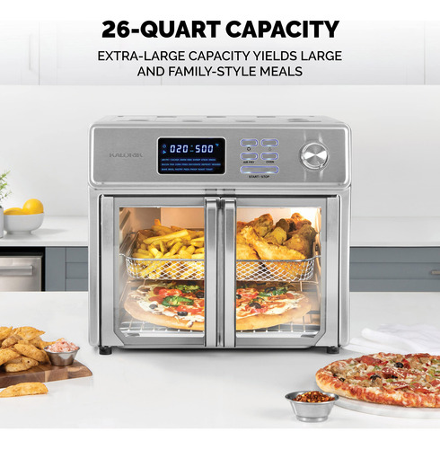 Horno Air Fryer Kalorik Maxx Digital, 26 Cuartos De Galón, 1