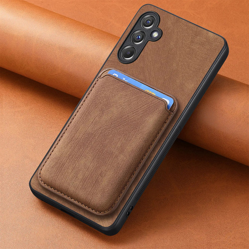 Funda De Piel Extraíble Con Tarjetas Magnéticas 2 En 1 Para