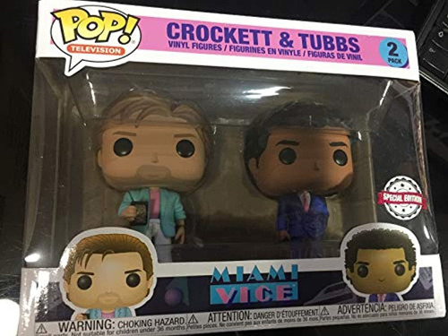 Muñecos De Vinilo/miami Vice, Paquete De 2, Marca Funko