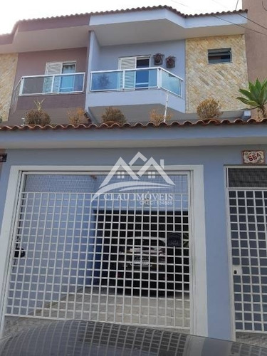 Imagem 12 de 23 de Sobrado Para Venda No Bairro Vila Alzira, 3 Dorm, 1 Suíte, 3 Vagas - 617