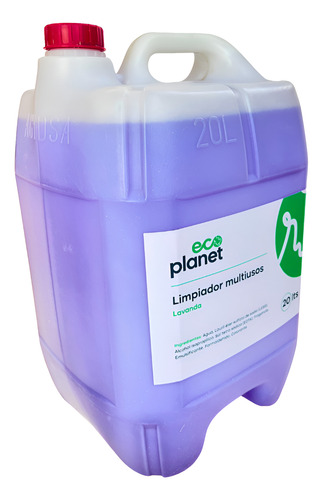 Limpiador Multiusos Ecoplanet 20l Lavanda Líquido