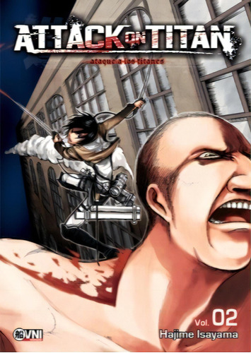 Attack On Titan, De Hajime Isayama. Serie Attack On Titan, Vol. 2. Editorial Ovni, Tapa Blanda En Español, 2021