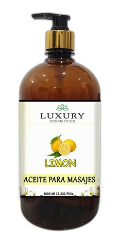 Aceite Para Masajes 1 Litro Varios Aromas Lleve 4 Pague 3