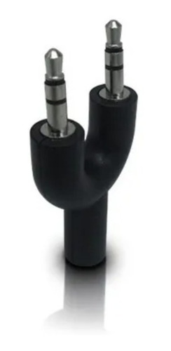 Imagen 1 de 3 de Adaptador Audio Plug 3,5mm Microfono Auricular Macho Hembra