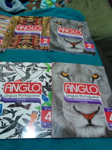 Coleção Anglo Português 8 Livros (Usado)