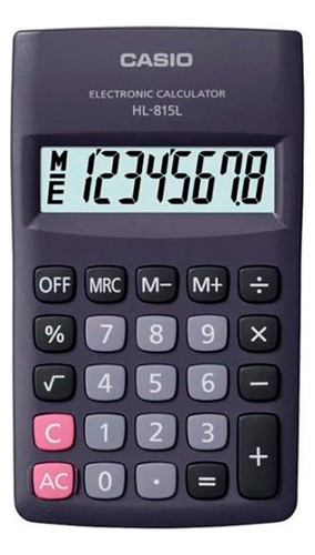 Calculadora Bolsillo Casio Hl-815l-bk