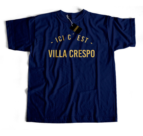 Remera  Aquí Está Villa Crespo Ici C Est  Atlanta Futbol