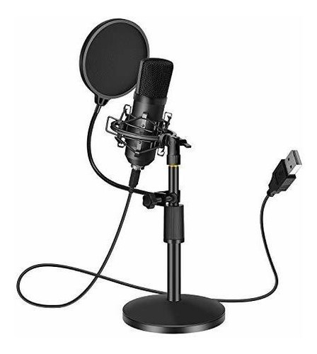 Yotto Micrófono Usb 192khz / 24bit Micrófono Condensador C