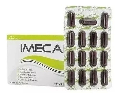 Imecap Rejuvenescedor Com Colágeno + Firmeza Brilho Na Pele