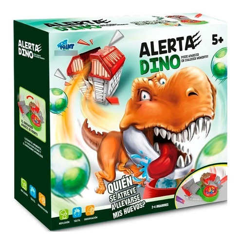 Juego Alerta Dino Quien Se Atreve? Next Point Mundo Manias