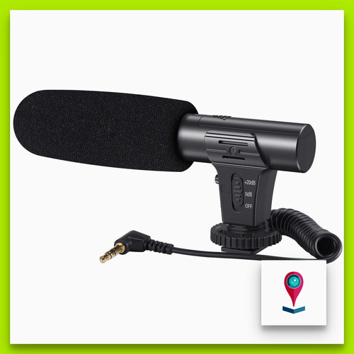 Micrófono Mic-05 P/camaras Dslr 3.5mm Computadoras Stereo