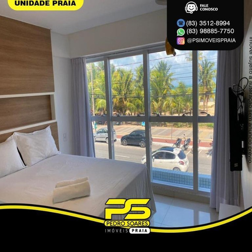 Imagem 1 de 6 de Flat Com 1 Dormitório À Venda, 40 M² Por R$ 499.000 - Tambaú - João Pessoa/pb - Fl0158