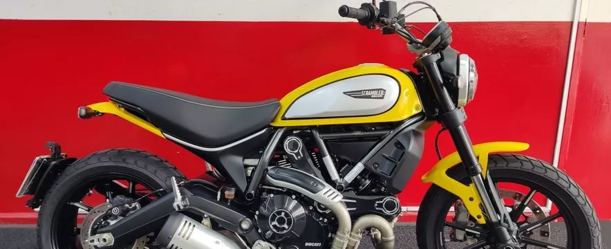 Ducati Scrambler Icon Abs 2022 Amarela Amarelo