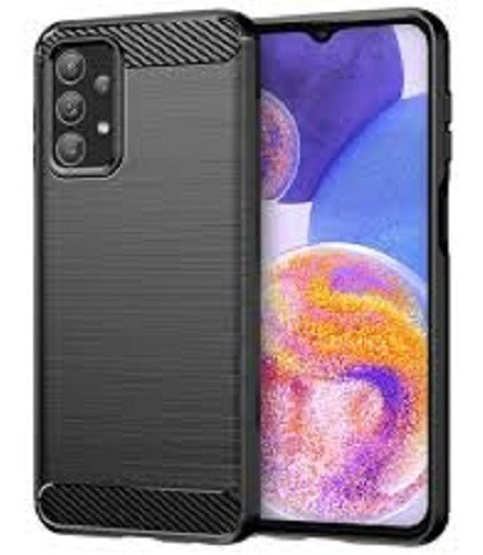 Funda Tpu Fibra Carbono Para Samsung A23 + Film Hidrogel