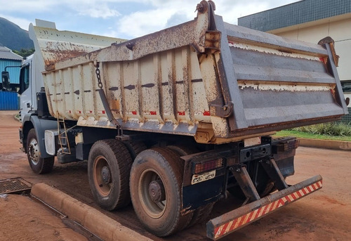 Imagem 6 de 24 de Traçado Mercedes-benz Axor 2831 6x4 Ano 2013 Basculante