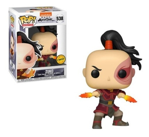 Funko Pop Zuko Avatar Chase #538 Nickelodeon