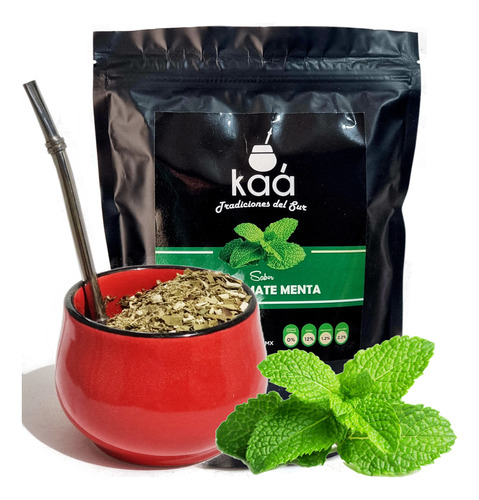 Vaso Matero Argentino Ceramica Rojo Yerba Mate, Te, Tisanas