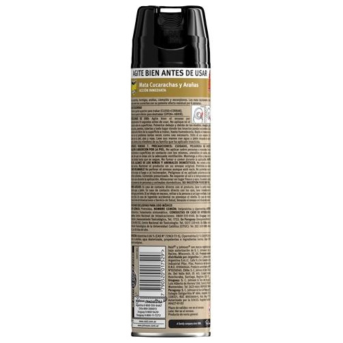 Imagen 2 de 6 de Raid Aerosol Max Cucarachas Sin Olor - 360 Cm 3