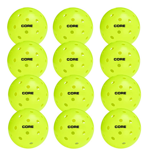 Core Pickleball Bolas Para Profesionales Y Todos Los Niveles