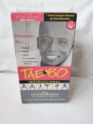 Video Vhs Taebo Instruccional (Usado)