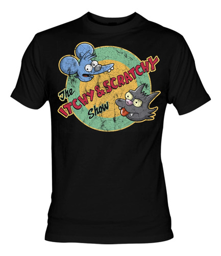 Itchy And Scratchy Show Playera O Blusa Tom Y Daly Futurama