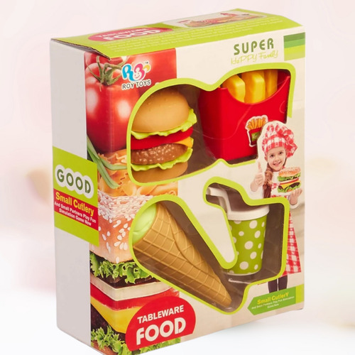 Juguete Cocina Niños Chef Food Comida Torta Juego Didácto