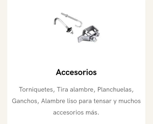 Imagen 4 de 5 de Venta Y Colocación De Alambres Y Tejidos.