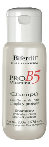 Shampoo Biferdil Provitamina B5 X 200 Ml