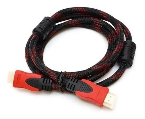 Cable Hdmi 1.5 Metros Full Hd Blindado Enmallado Y Reforzado