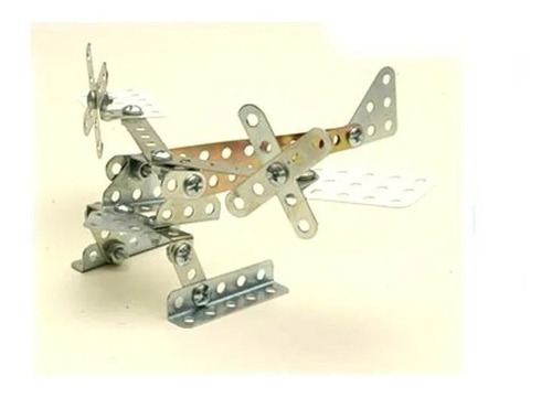 Meknex Set De Construccion Metalica - Avioneta K10