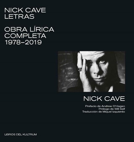 Nick Cave Letras - Cave Nick (libro) - Nuevo