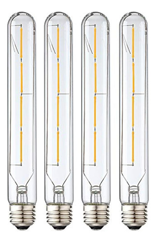 Leools T10 Led Bombillas Largas, Bombilla Tubular Regulable 