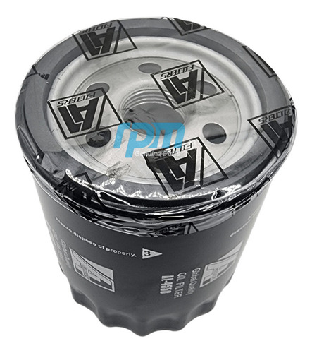 Imagen 3 de 4 de Filtro De Aceite Motor Fiat Palio Siena Uno 1.3 Mpi 8v