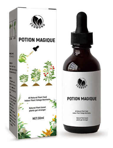 J Yegbong Potion Magique - Alimento Foliar Para Plantas De I