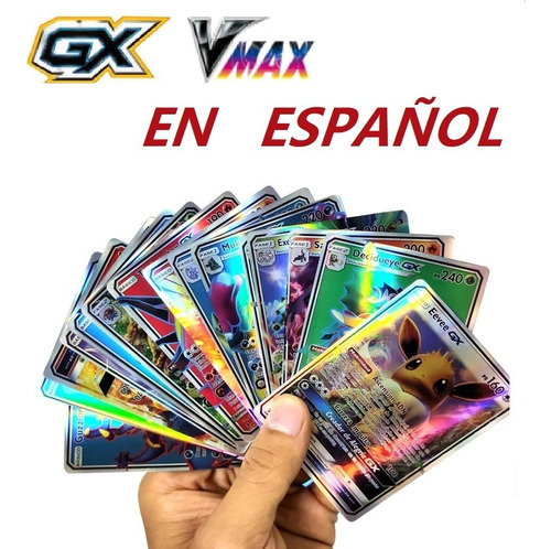 Pokemon Cartas En Español Vmax  Brillantes Gx 