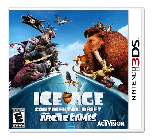 Jogo Midia Fisica Ice Age Continental Drifts Nintendo 3ds