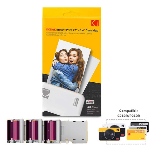 Cartucho Kodak Instant Print Mini 2.1 Para Cámara Shot2