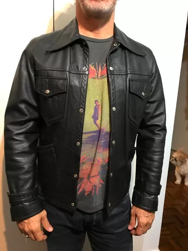 jaqueta de couro forum masculina
