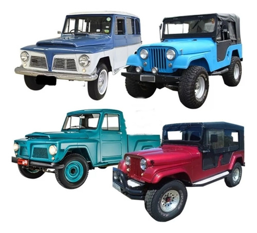 Kit Distribuidor Eletrônico 4cil Jeep Cj5 Rural F75 Maverick