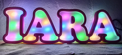 Nombres Con Luces, Palabras, Signos, Numeros, Letras, Logos Varios