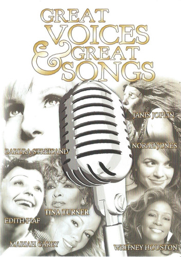 Great Voices & Great Songs Female | Dvd Música Nueva