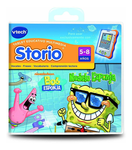 Videojuego De Bob Esponja En Español Vtech Para Storio