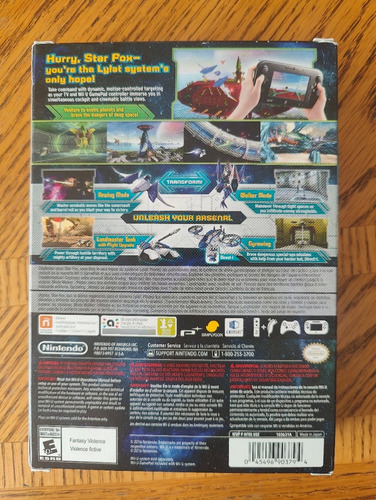 Star Fox Zero + Star Fox Guard Wii U Original Completo (Usado)