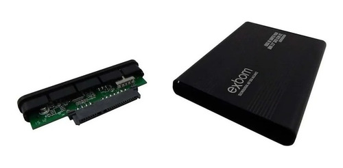 Imagem 4 de 5 de Case Para Hd Notebook Sata Slim 2.0 Externo Exbom Sata